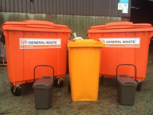 general waste wheelie bins